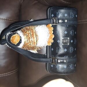 MCM Black Vesitos Papillon bag